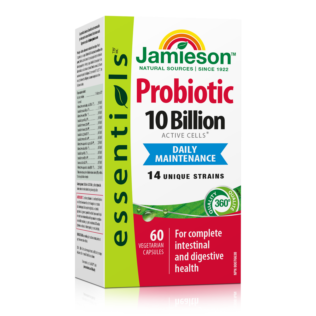 Daily Maintenance Probiotic: Vegetarian Capsules | Shop Jamieson ...